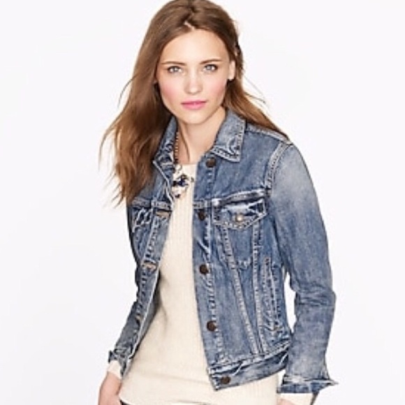 J. Crew Jackets & Blazers - J Crew denim jacket